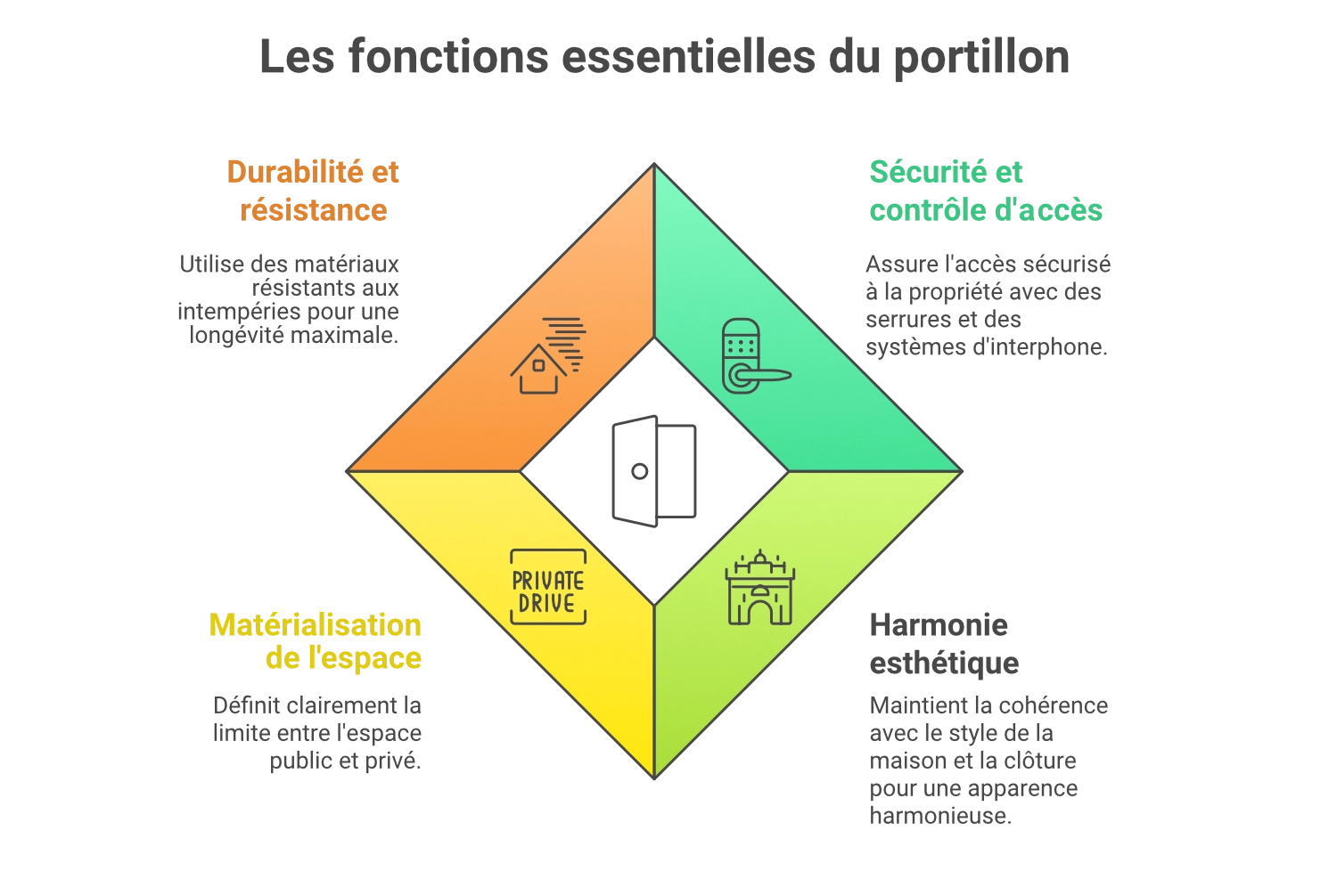 Infographie portillon de jardin louannec