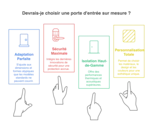 porte d'entrée sur mesure à lannion et Louannec