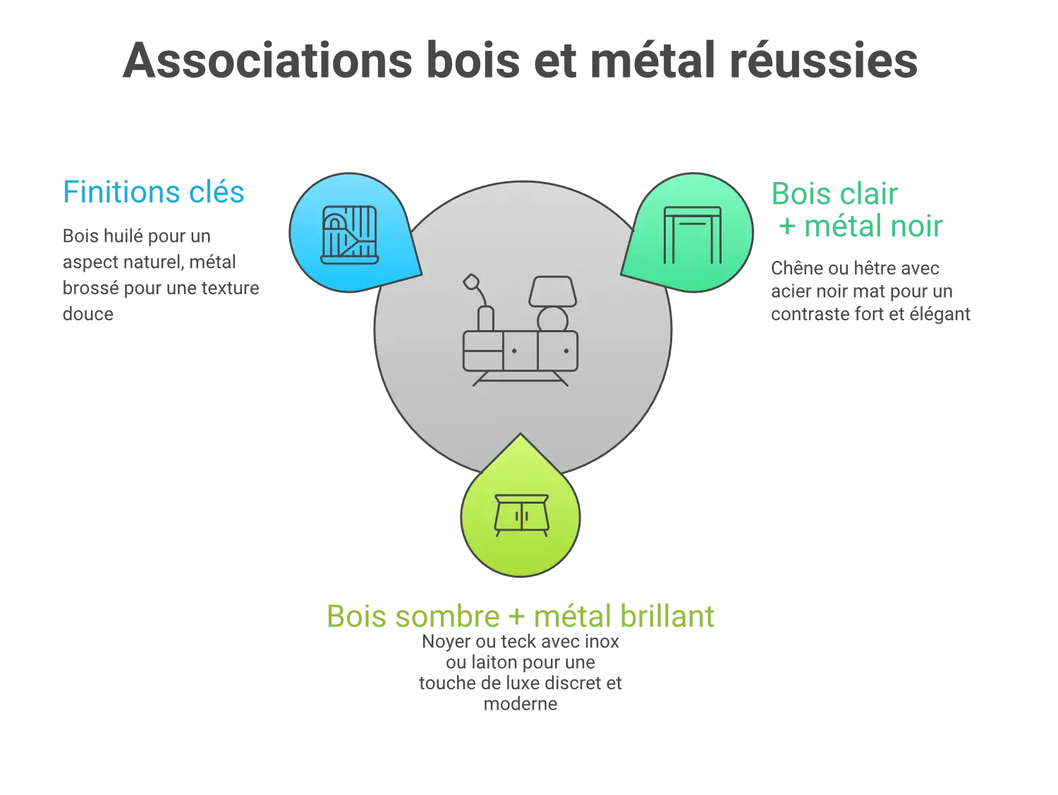 Associer bois et métal pour un intérieur moderne autour de lannion